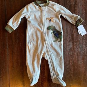 Dinosaur Feetie Onesie